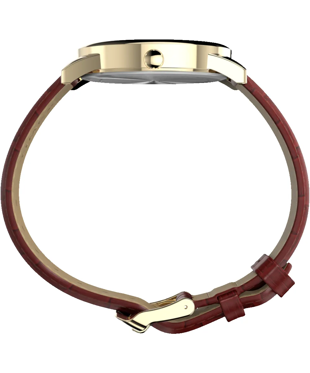 Easy Reader® 35mm Leather Strap Watch sold by Timex product image thumbnail 3
