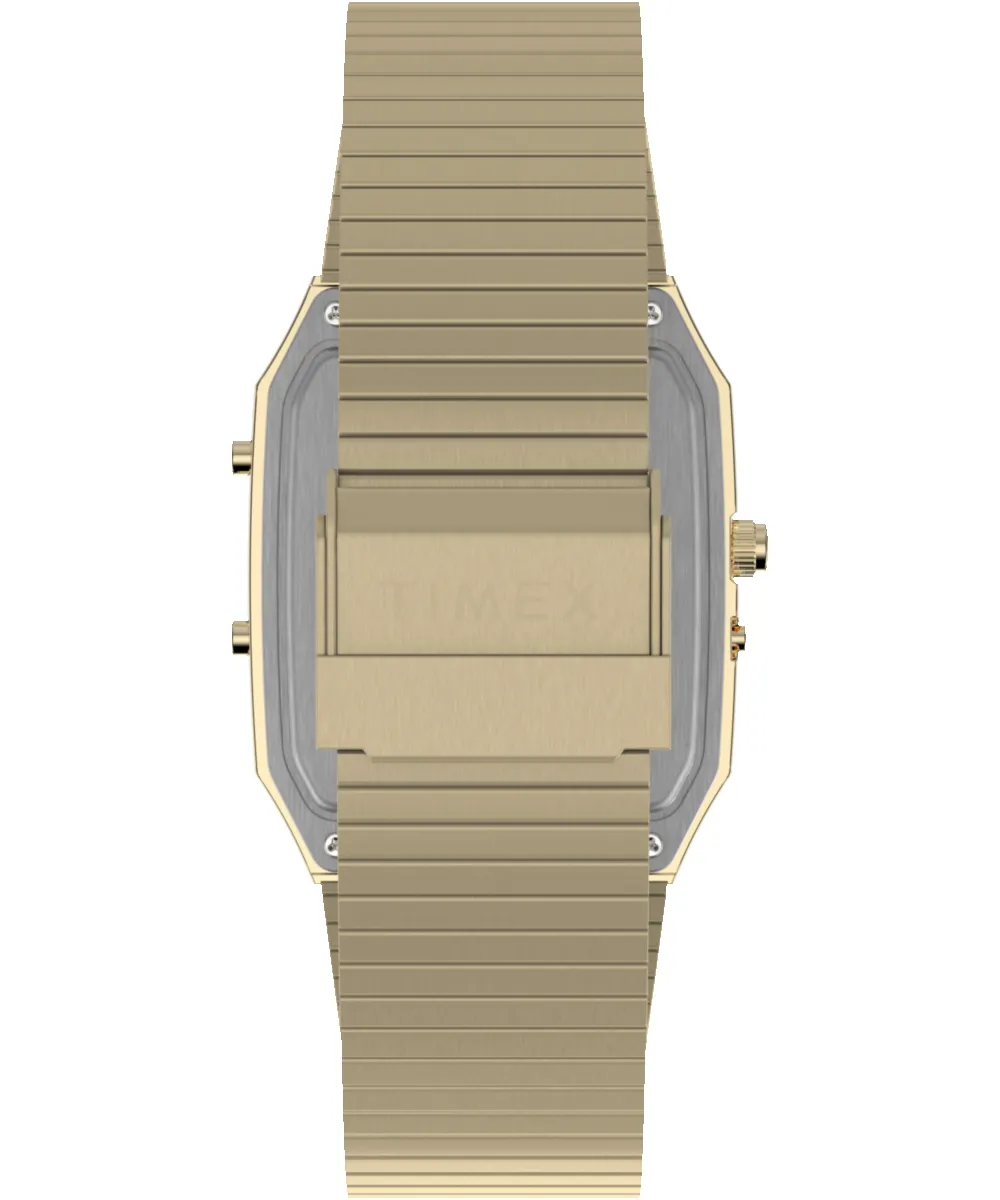 Q Timex® 1982 Ana-Digi Reissue 33mm Stainless Steel Bracelet Watch sold by Timex product image thumbnail 3