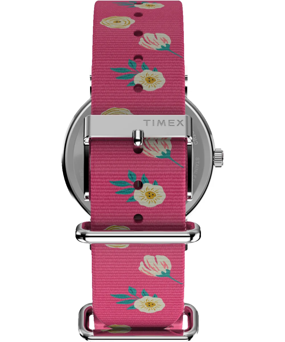 Timex x Peanuts® Timex Weekender Floral 38mm Fabric Strap Watch sold by Timex product image thumbnail 3