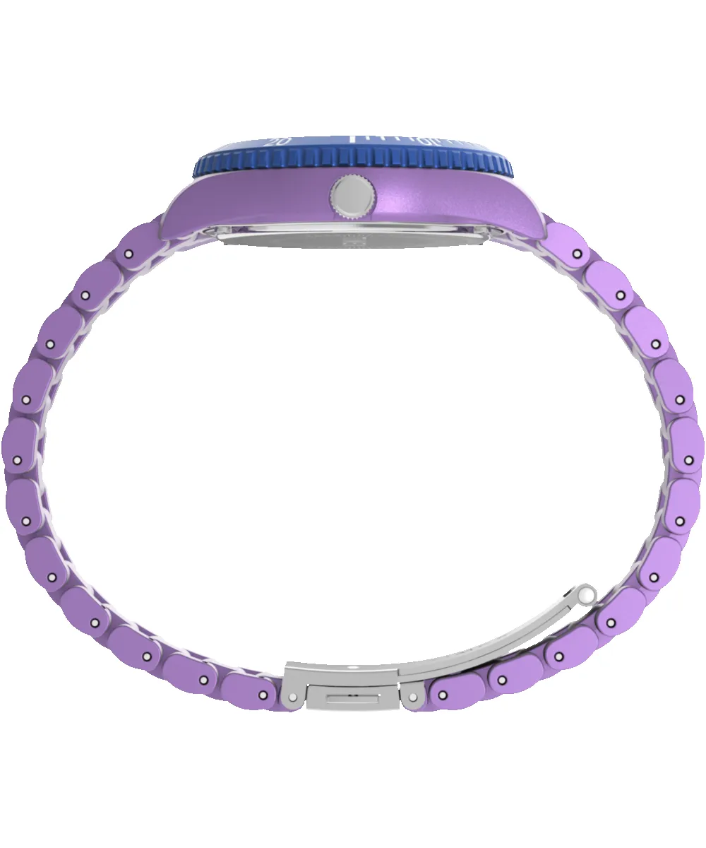 Timex Legacy #tide™ 37mm Recycled Plastic Bracelet Watch sold by Timex product image thumbnail 3