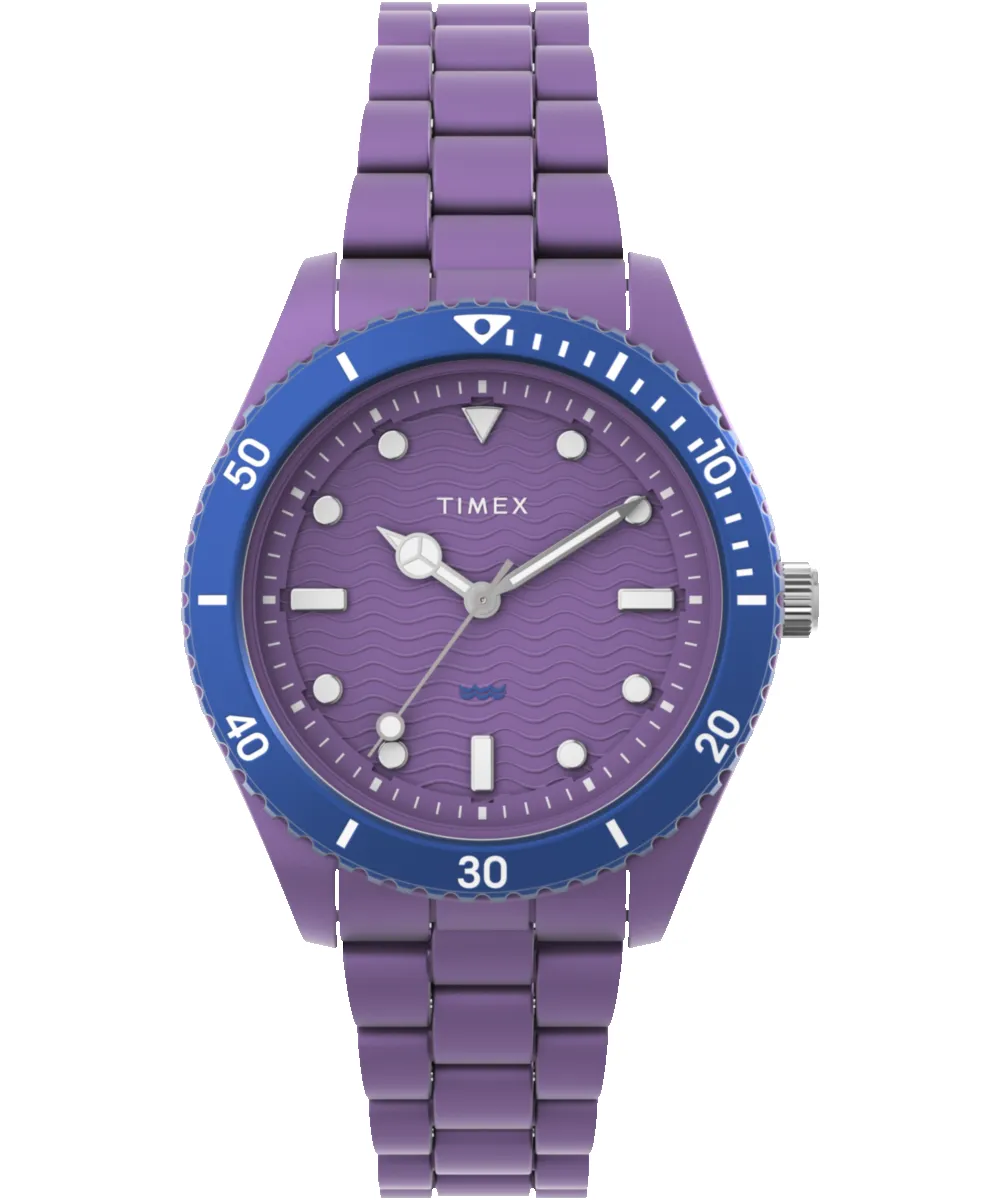 Timex Legacy #tide™ 37mm Recycled Plastic Bracelet Watch sold by Timex