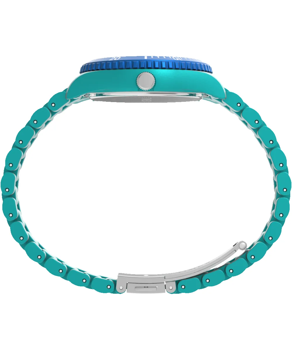 Timex Legacy #tide™ 37mm Recycled Plastic Bracelet Watch sold by Timex product image thumbnail 3
