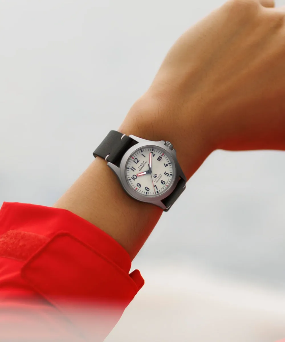 Expedition Titanium 38mm Leather Strap Watch sold by Timex product image thumbnail 2