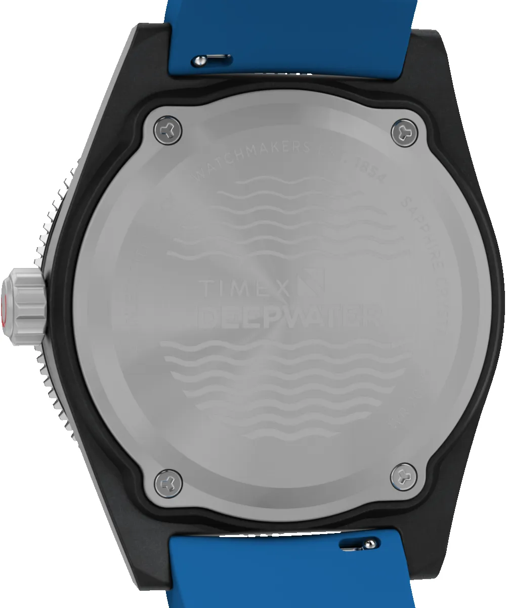 Deepwater Reef 200 XCF 43mm Synthetic Rubber Strap Watch sold by Timex product image thumbnail 4