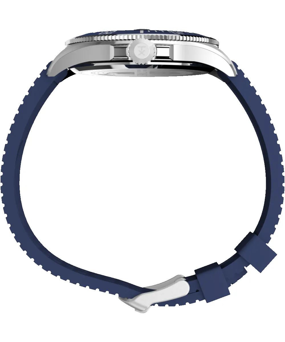 Harborside Coast 44mm Synthetic Rubber Strap Watch sold by Timex product image thumbnail 3