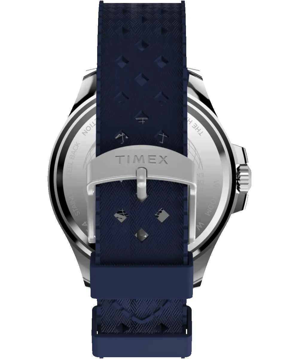 Harborside Coast 44mm Synthetic Rubber Strap Watch sold by Timex product image thumbnail 4