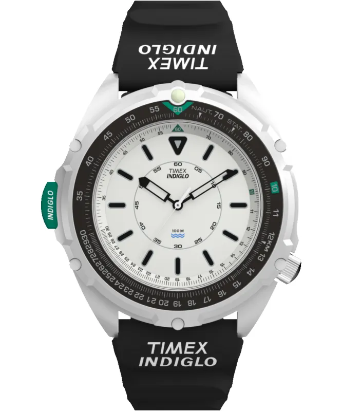 Timex 1995 Intrepid Reissue 46mm Synthetic Rubber Strap Watch sold by Timex