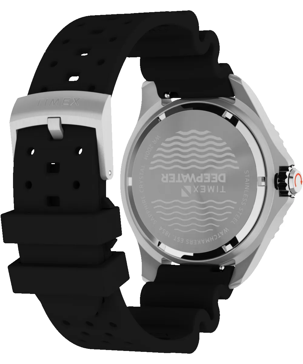 Deepwater Meridian 200 44mm Synthetic Rubber Strap Watch sold by Timex product image thumbnail 5