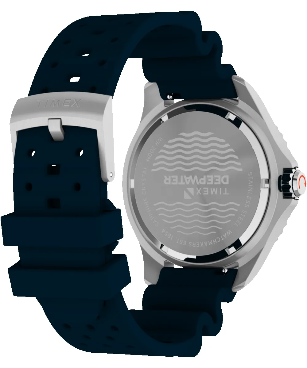 Deepwater Meridian 200 44mm Synthetic Rubber Strap Watch sold by Timex product image thumbnail 5