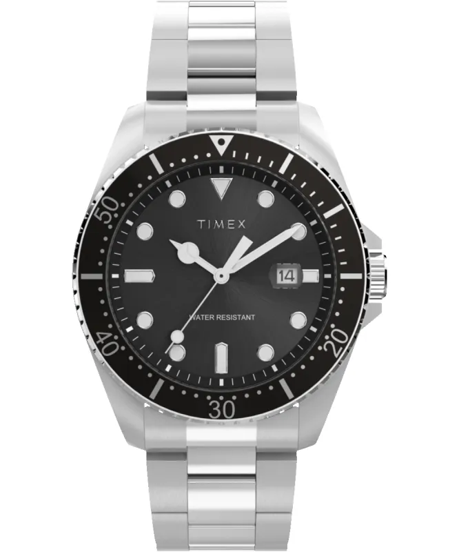 Timex Diver Inspired 42mm Stainless Steel Bracelet Watch sold by Timex