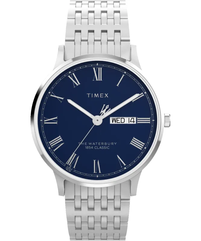 Waterbury Classic 40mm Stainless Steel Bracelet Watch sold by Timex