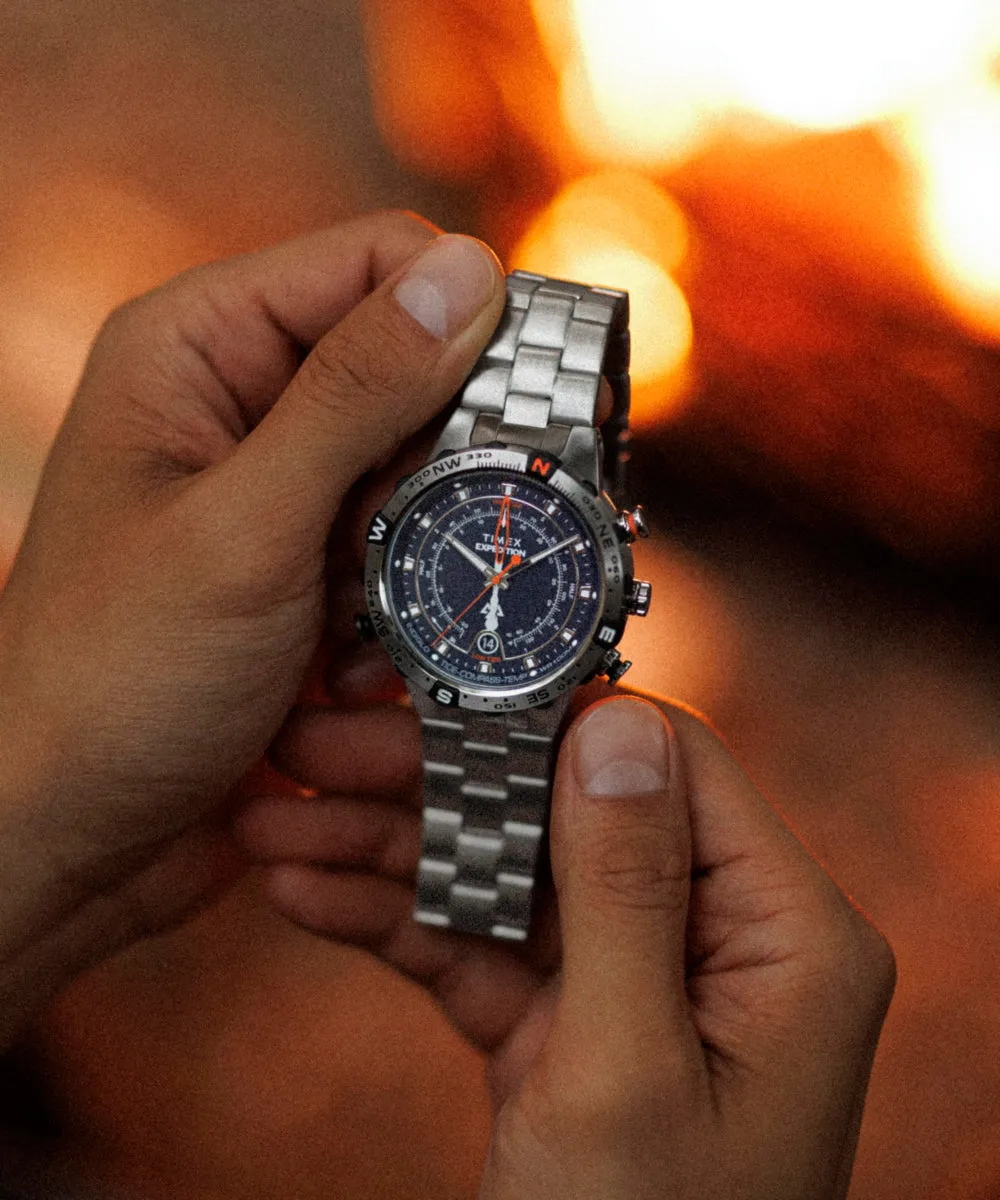 Expedition Tide-Temp-Compass 45mm Stainless Steel Bracelet Watch sold by Timex product image thumbnail 4