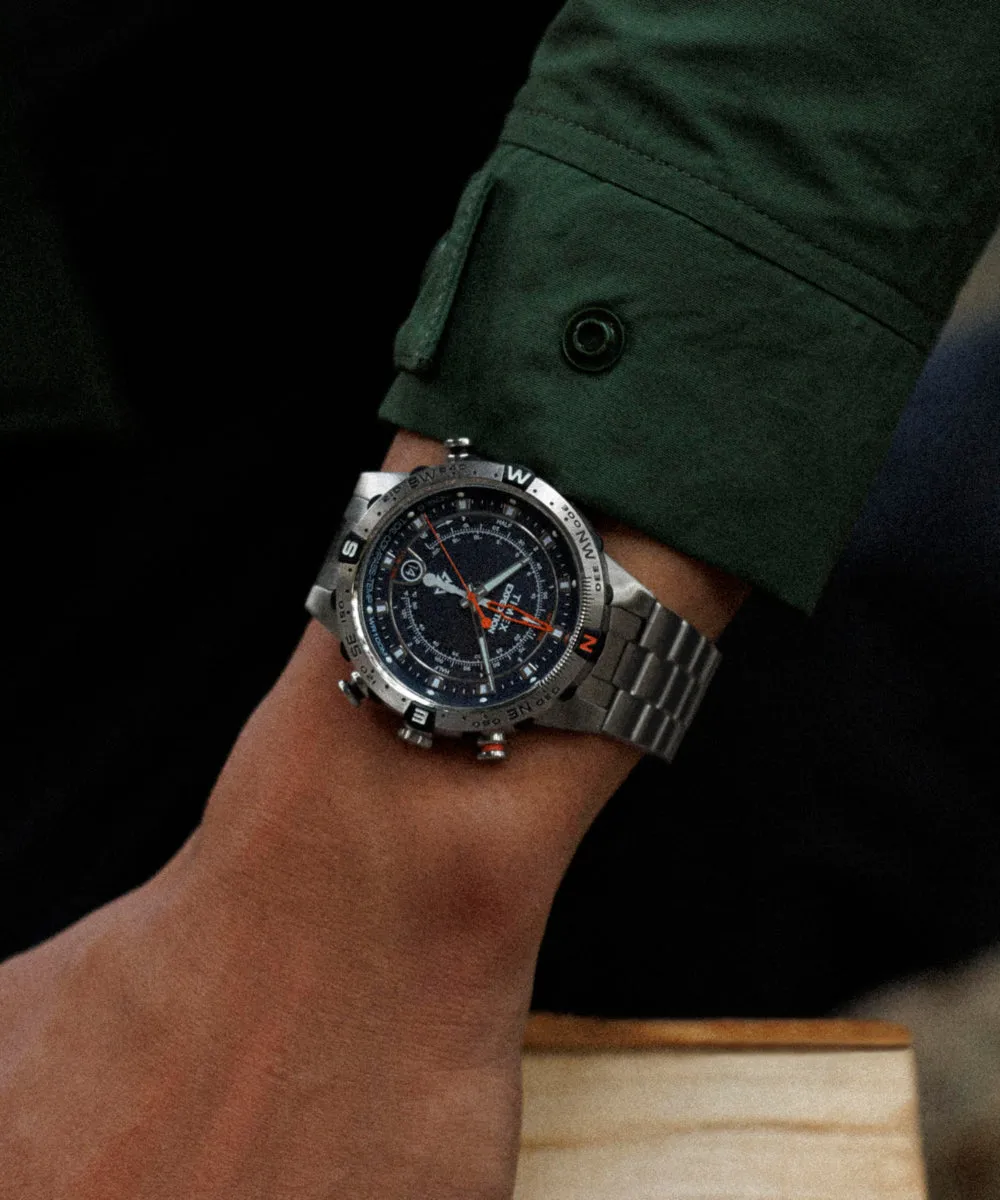 Expedition Tide-Temp-Compass 45mm Stainless Steel Bracelet Watch sold by Timex product image thumbnail 3