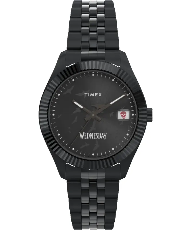 Timex x Wednesday Timex Legacy 36mm Stainless Steel Bracelet Watch sold by Timex