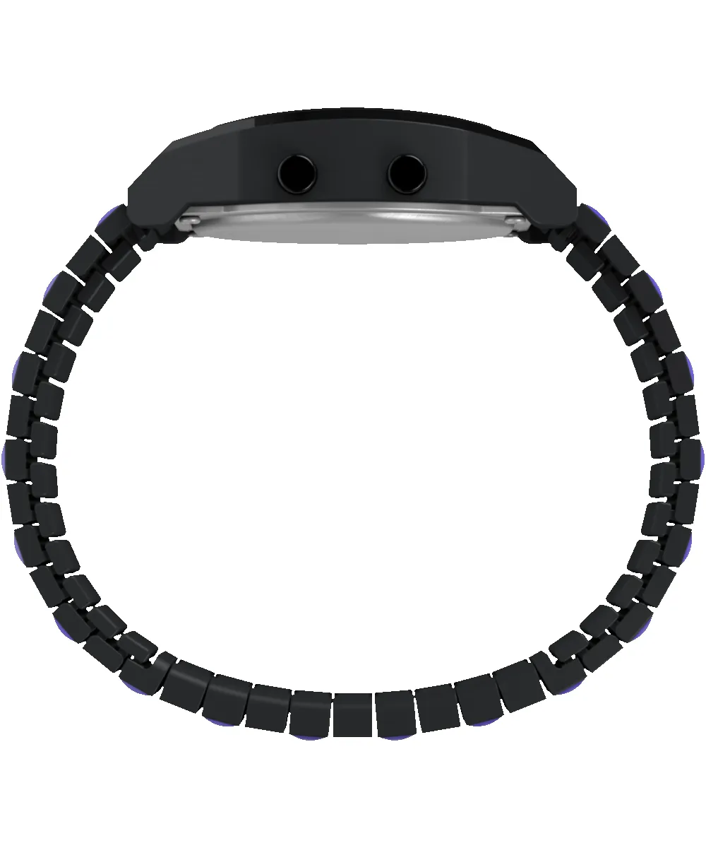 Timex x Wednesday T80 36mm Stainless Steel Expansion Band Watch sold by Timex product image thumbnail 2