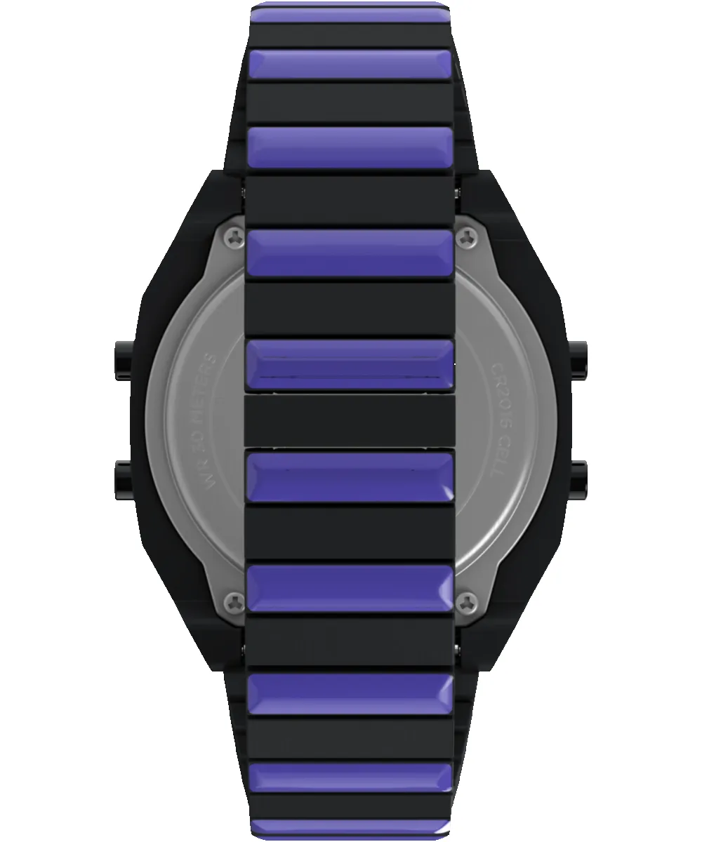 Timex x Wednesday T80 36mm Stainless Steel Expansion Band Watch sold by Timex product image thumbnail 3