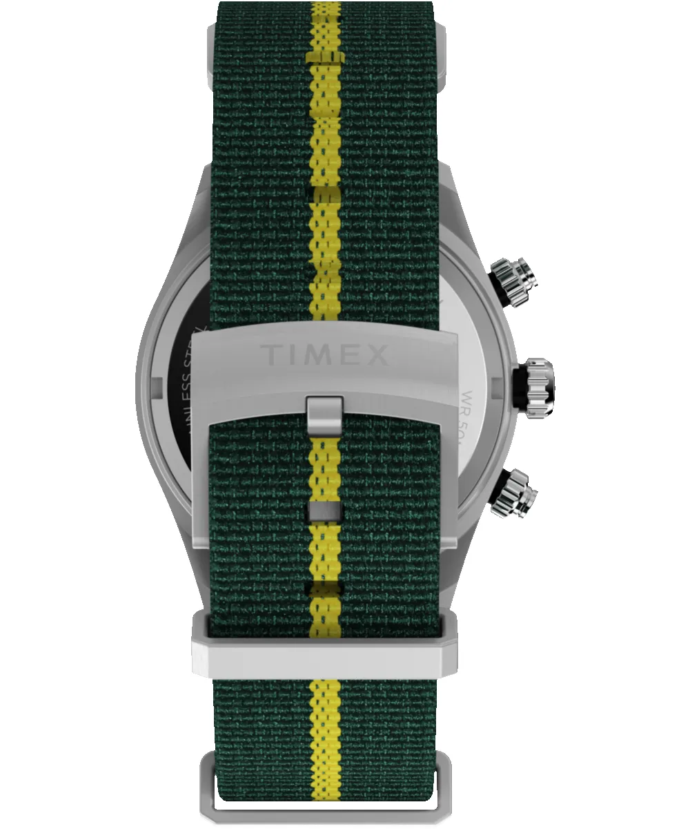 Waterbury Heritage Chronograph 39mm Fabric Strap Watch sold by Timex product image thumbnail 3