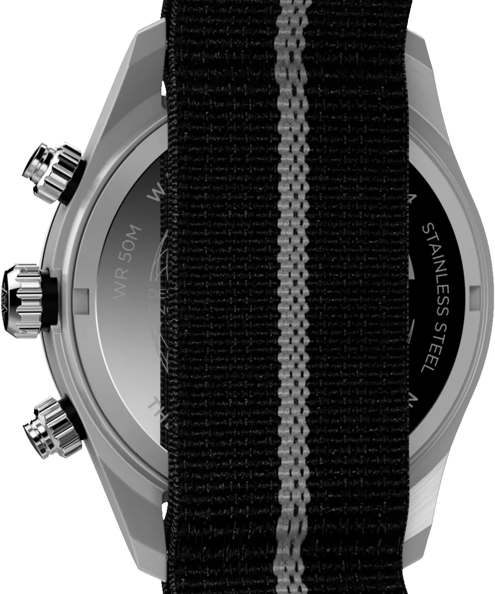 Waterbury Heritage Chronograph 39mm Fabric Strap Watch sold by Timex product image thumbnail 4