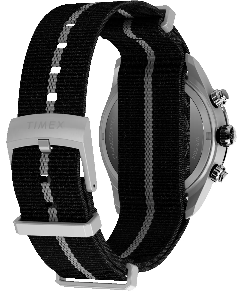 Waterbury Heritage Chronograph 39mm Fabric Strap Watch sold by Timex product image thumbnail 5