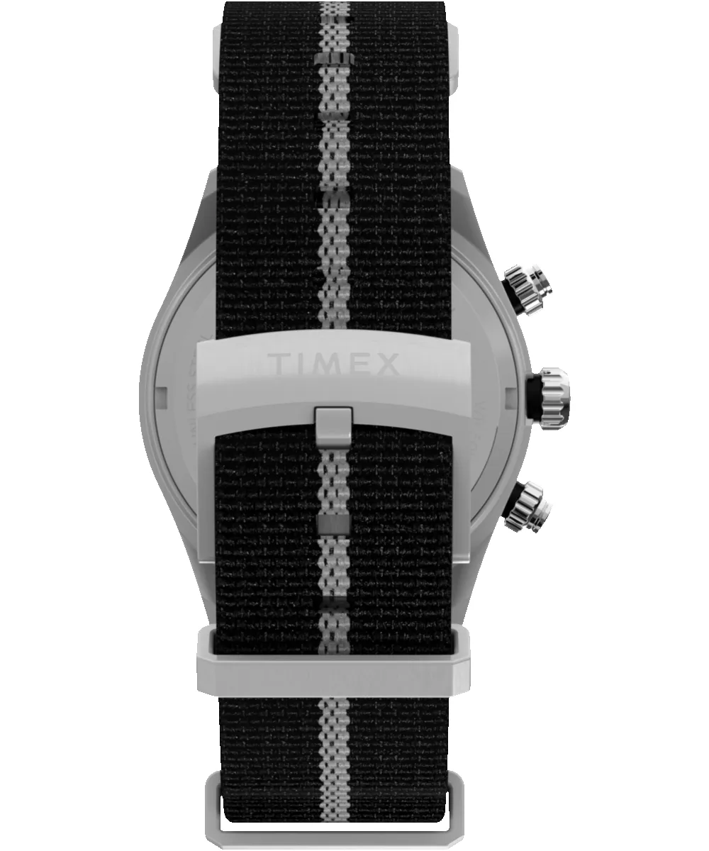 Waterbury Heritage Chronograph 39mm Fabric Strap Watch sold by Timex product image thumbnail 3