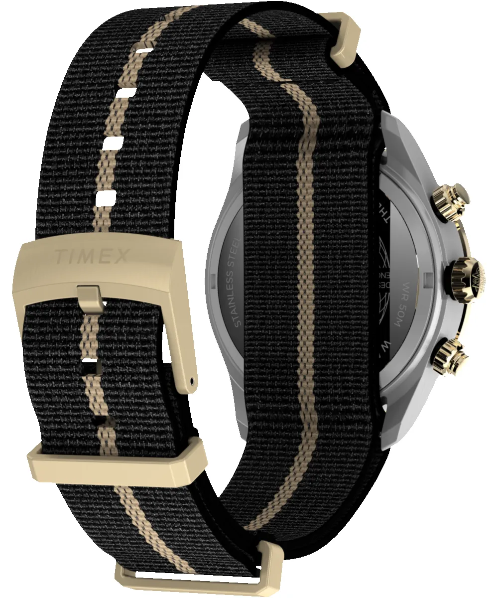 Waterbury Heritage Chronograph 39mm Fabric Strap Watch sold by Timex product image thumbnail 5