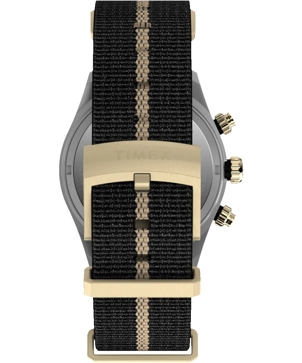Waterbury Heritage Chronograph 39mm Fabric Strap Watch sold by Timex product image thumbnail 3