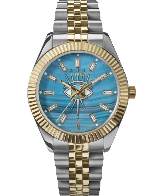 Timex x Jacquie Aiche 36mm Stainless Steel Bracelet Watch sold by Timex