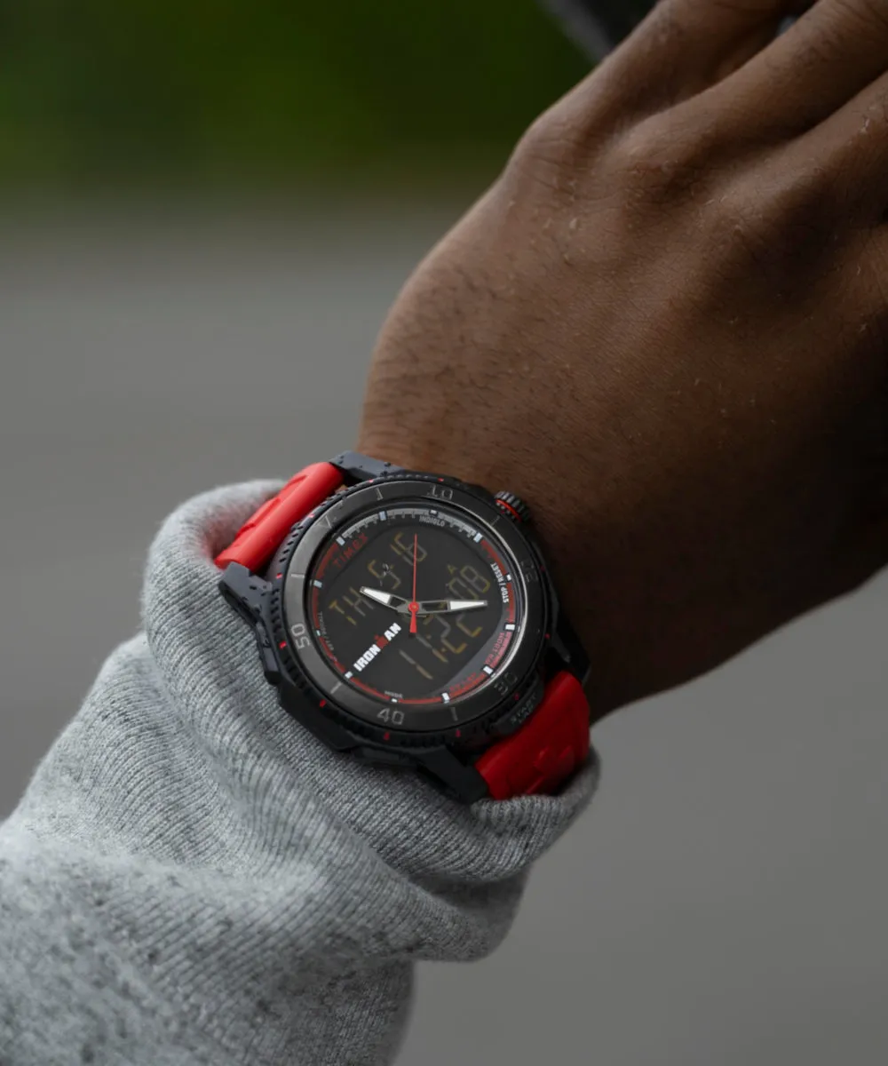 TIMEX® IRONMAN® Adrenaline Ana-digi 46.5mm PU Strap Watch sold by Timex product image thumbnail 2