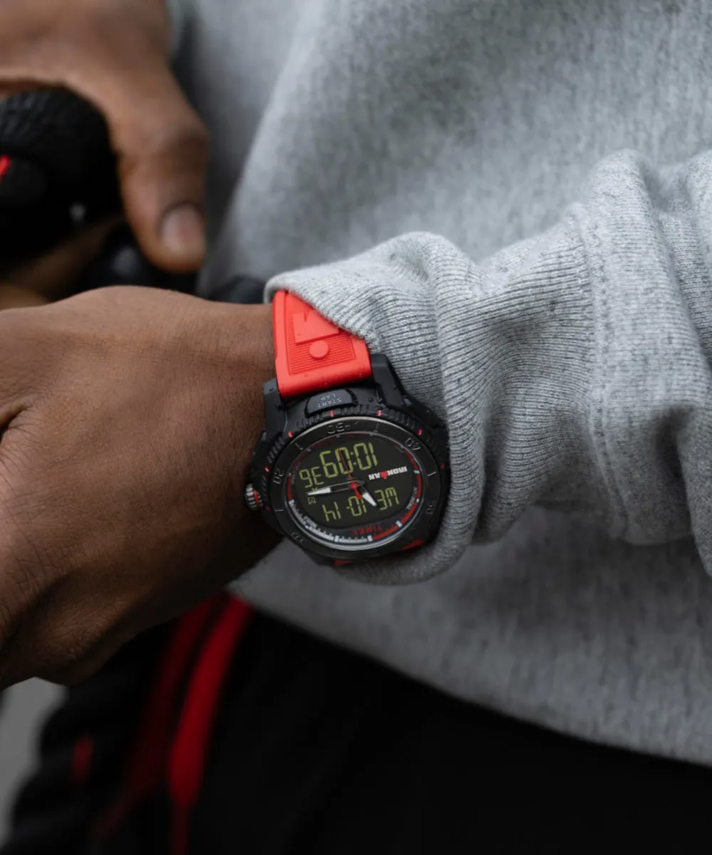 TIMEX® IRONMAN® Adrenaline Ana-digi 46.5mm PU Strap Watch sold by Timex product image thumbnail 3