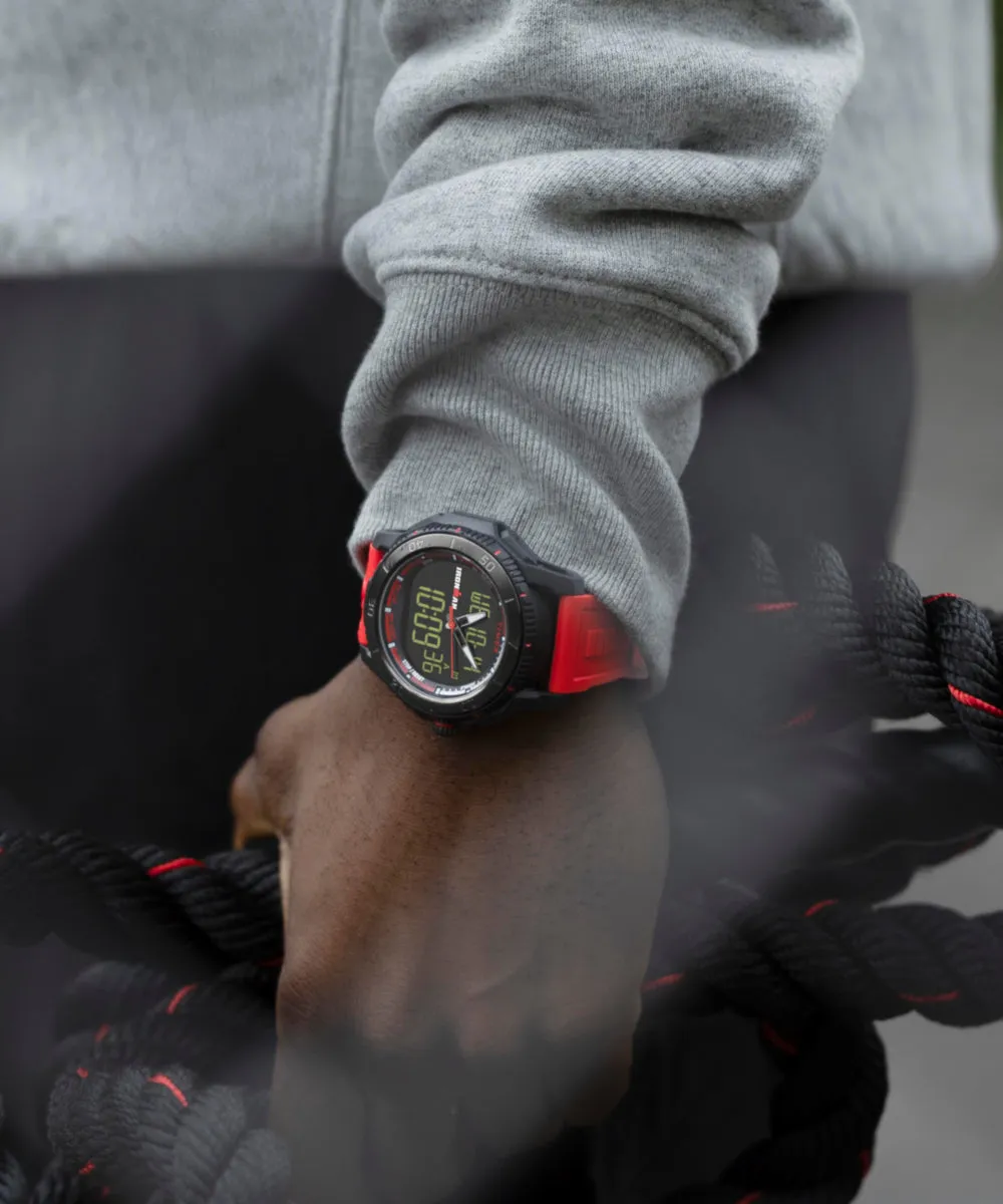 TIMEX® IRONMAN® Adrenaline Ana-digi 46.5mm PU Strap Watch sold by Timex product image thumbnail 4