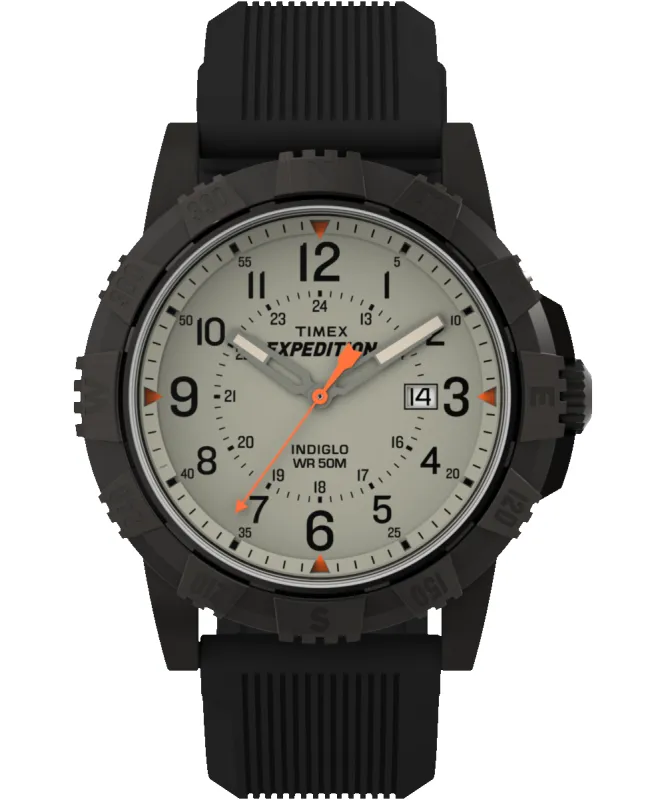 Expedition Ridge 43mm Silicone Strap Watch sold by Timex