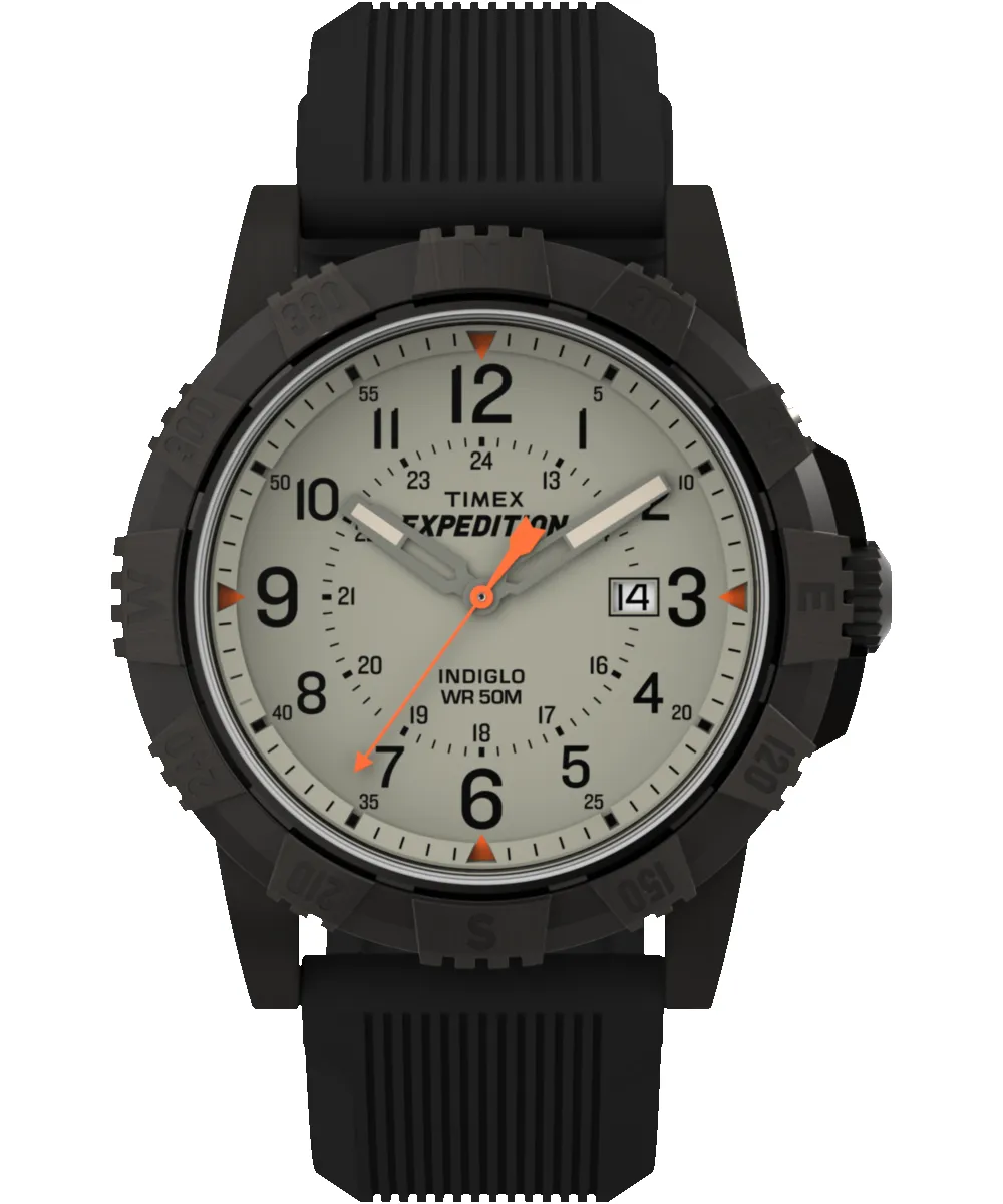 Expedition Ridge 43mm Silicone Strap Watch sold by Timex
