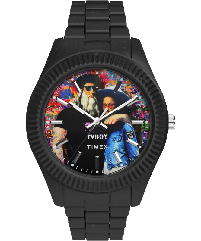 Timex Legacy Ocean x TVBOY 42mm #tide Material Bracelet Watch sold by Timex