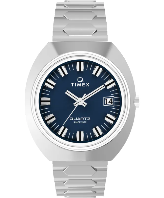 Q Timex® 1972 Time Machine Reissue 39mm Stainless Steel Bracelet Watch sold by Timex