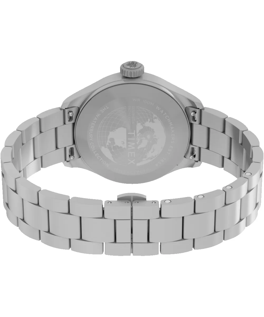 Waterbury Ace 41mm Stainless Steel Bracelet Watch sold by Timex product image thumbnail 5