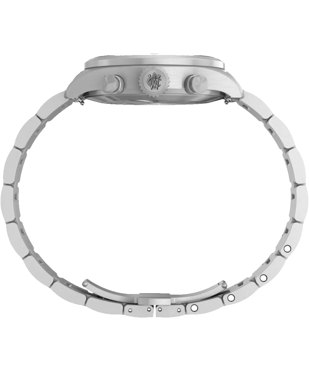 Waterbury Ace Chronograph 41mm Stainless Steel Bracelet Watch sold by Timex product image thumbnail 3