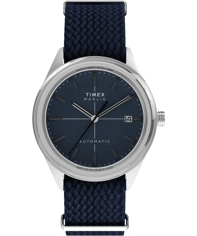 Marlin® Jet Automatic 38mm Fabric Strap Watch sold by Timex