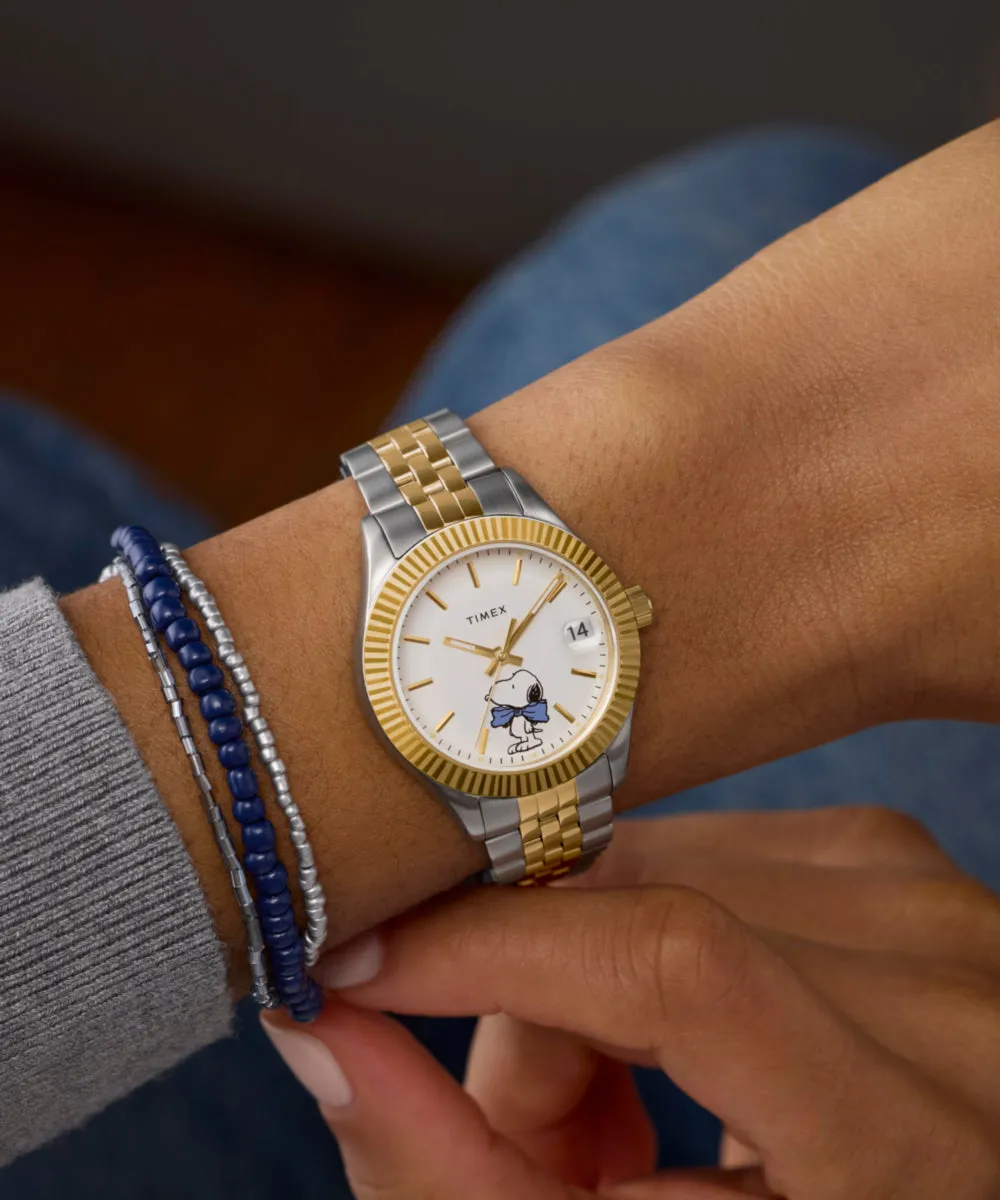Timex x Peanuts® Timex Legacy Bowtie 34mm Stainless Steel Bracelet Watch sold by Timex product image thumbnail 2
