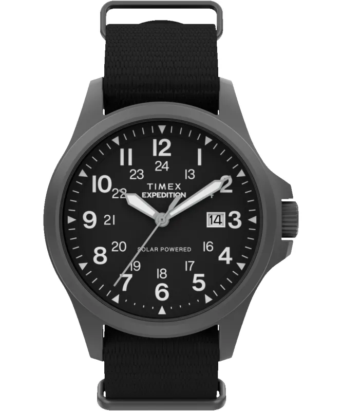 Expedition® Field Post Solar 41mm Eco-Conscious Fabric Strap Watch sold by Timex