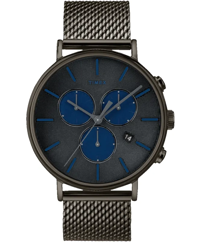Fairfield Supernova™ Chronograph 41mm Mesh Band Watch sold by Timex