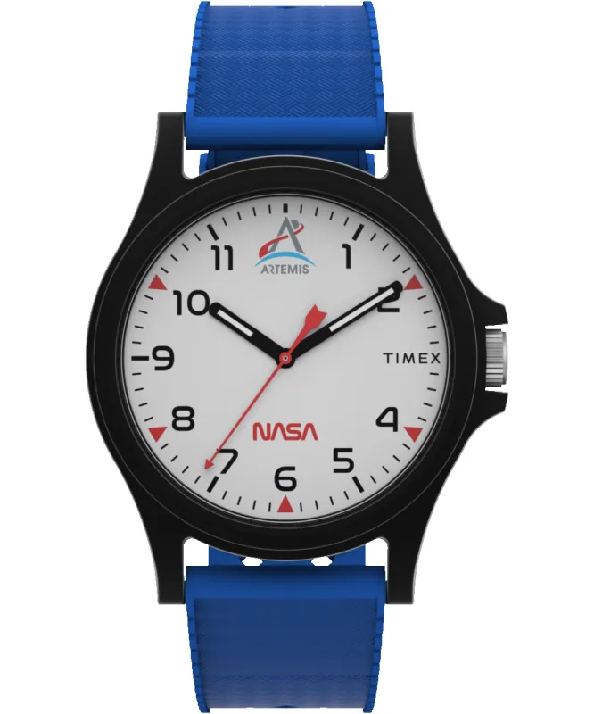 Timex Main Street NASA Artemis 40mm Silicone Strap Watch sold by Timex