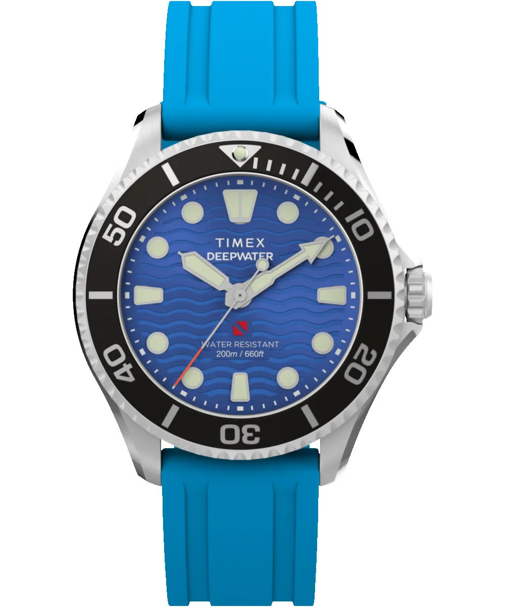 Deepwater Meridian 200 38mm HNBR Rubber Strap Watch sold by Timex