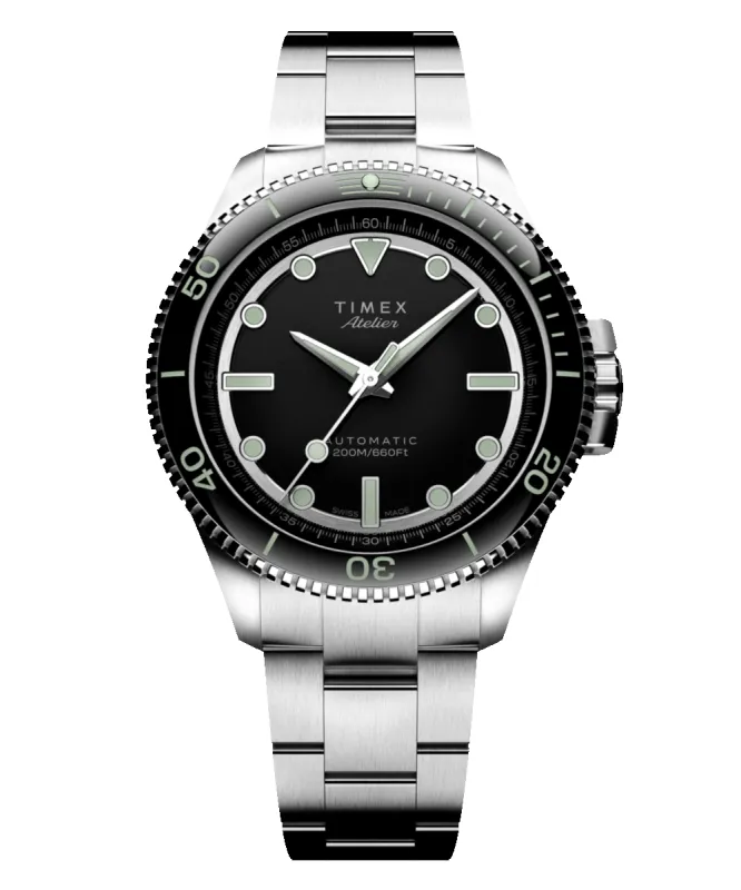 Timex Atelier Marine M1a 41mm Swiss Made Automatic Stainless Steel Bracelet sold by Timex