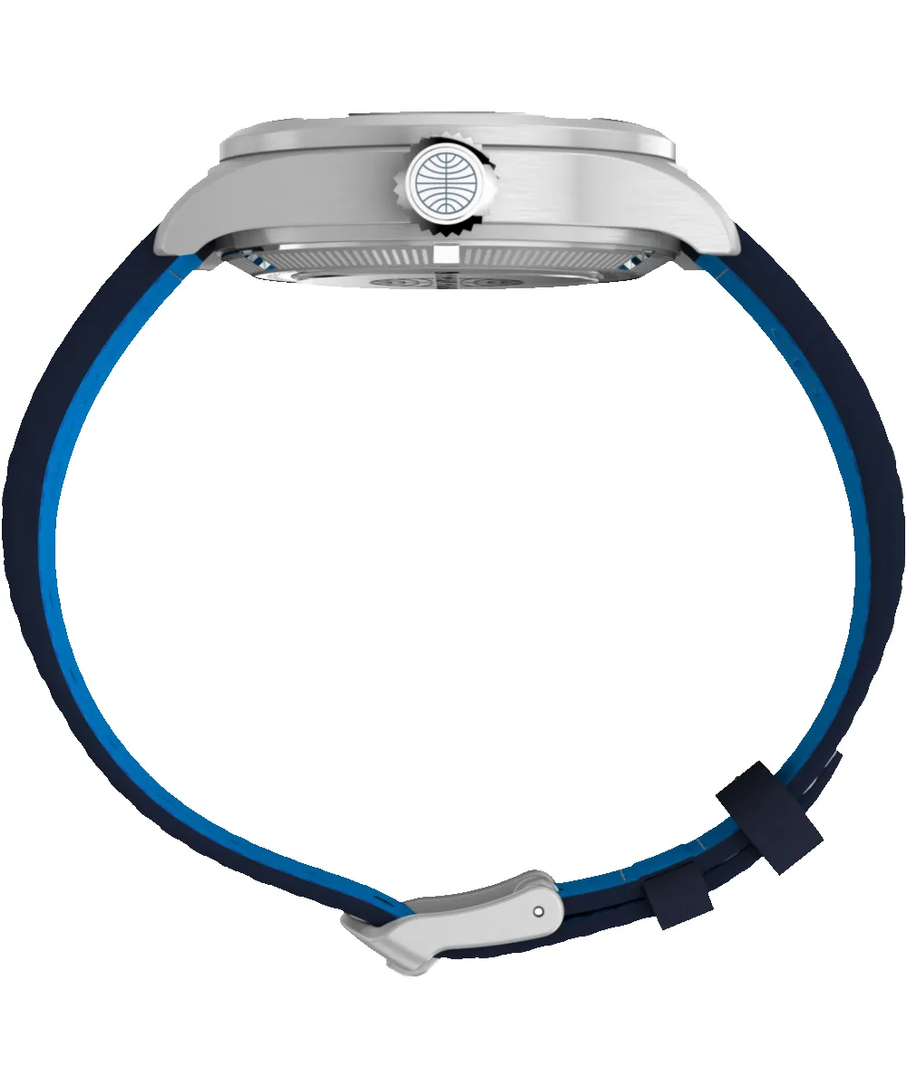 Timex x Pan Am® Waterbury Automatic Ace 41mm Leather Strap Watch sold by Timex product image thumbnail 4