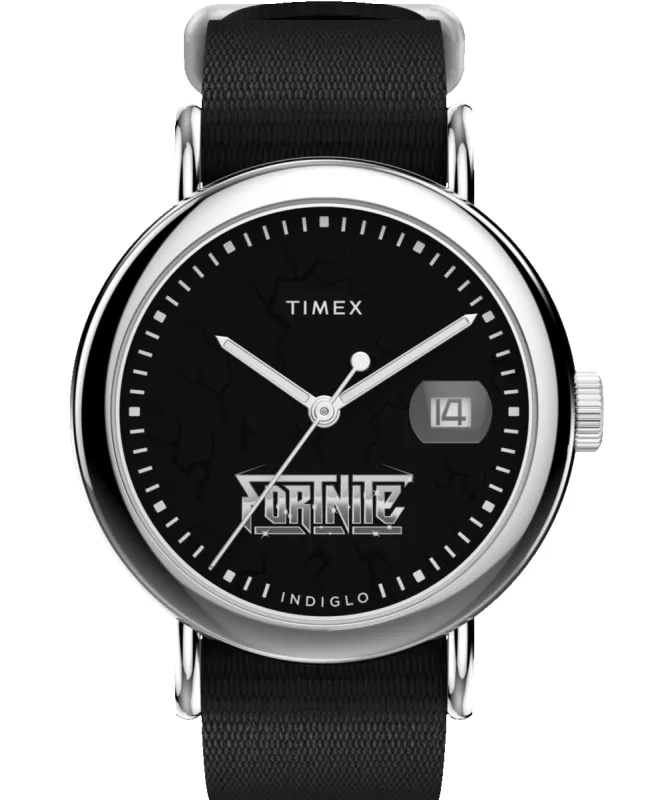 Timex x Fortnite Weekender 37mm Fabric Strap Watch sold by Timex
