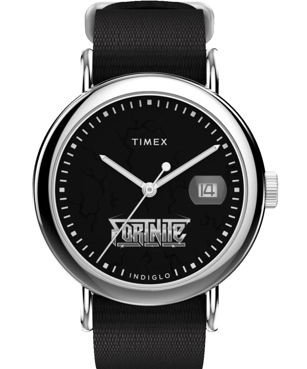 Timex x Fortnite Weekender 37mm Fabric Strap Watch sold by Timex