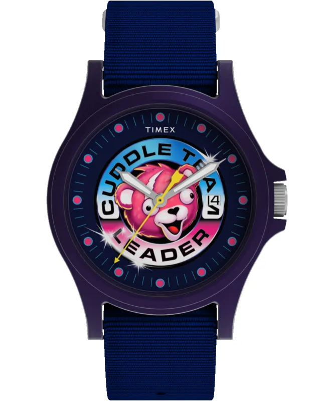 Timex x Fortnite Acadia 40mm Fabric Strap Watch sold by Timex