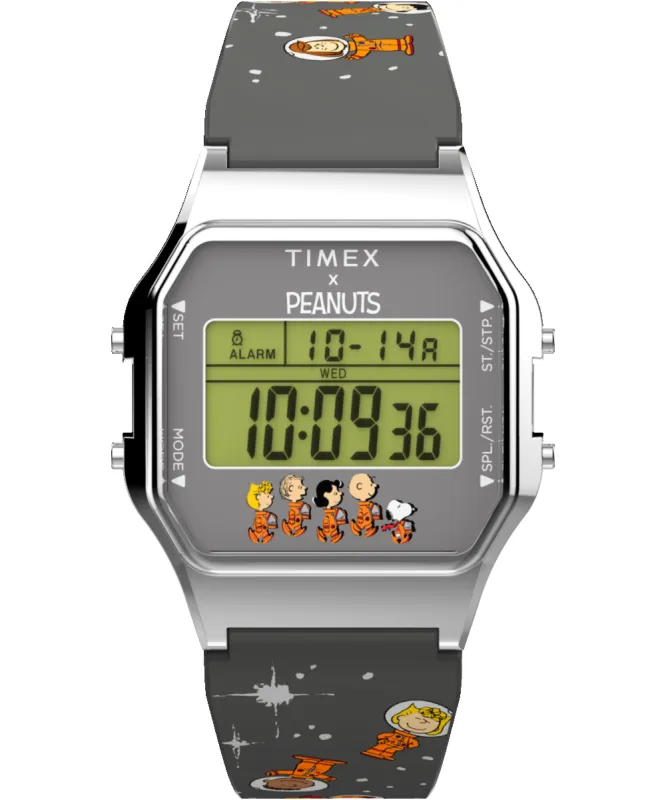 Timex x Peanuts® T80 Peanuts Space 34mm Resin Strap Watch sold by Timex