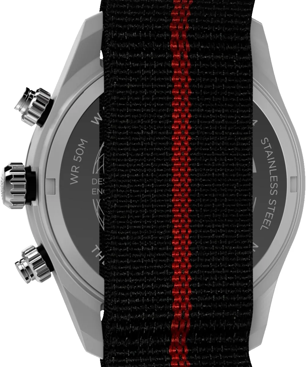 Waterbury Heritage Chronograph 39mm Fabric Strap Watch sold by Timex product image thumbnail 4