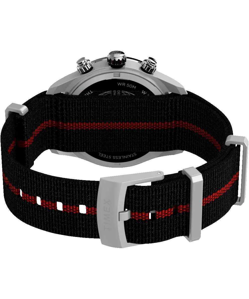 Waterbury Heritage Chronograph 39mm Fabric Strap Watch sold by Timex product image thumbnail 5